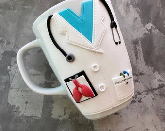 Respiratory Therapist Therapy RT Pulmonologist Mug Life Heart Saver Gift Mug cup, nursing school, nurses week gift, front line worker