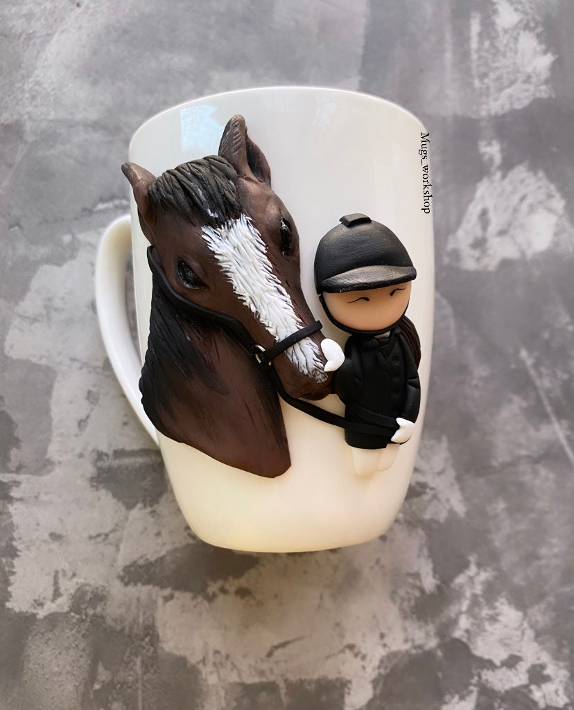 Horse Lady Gift Rider Girl With Horses Personalized Horse Etsy