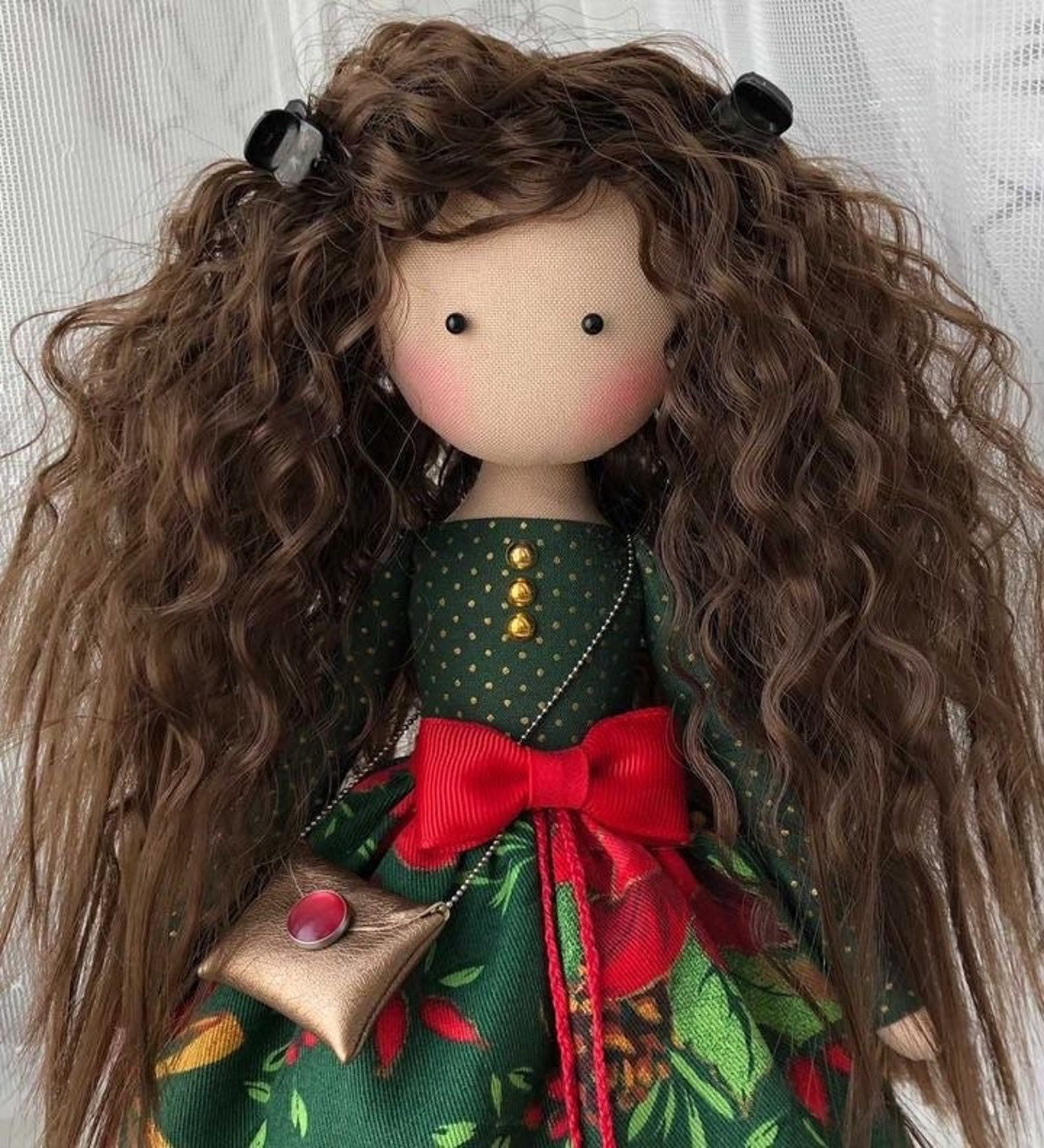Пользовательская кукла Подарок на день рождения Тканевая - Etsy