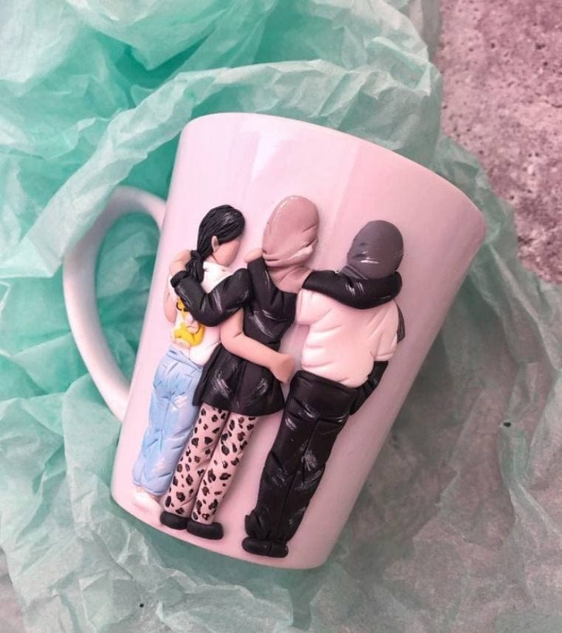 Muslim Hijab Friends Personalized Mug Unique Gift on Etsy