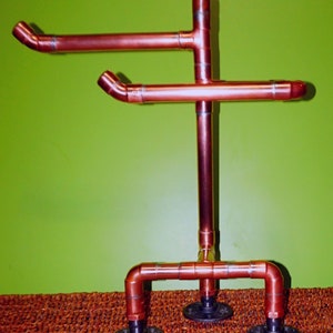 Counter Top Hand Towel  rack, Steampunk counter top hand towel rack, Industrial counter top hand towel rack,  Industrial decor, Urban Decor
