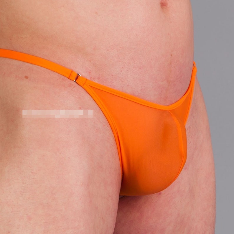 Handmade in Germany MEN String Tanga Transparent G-String different Colors