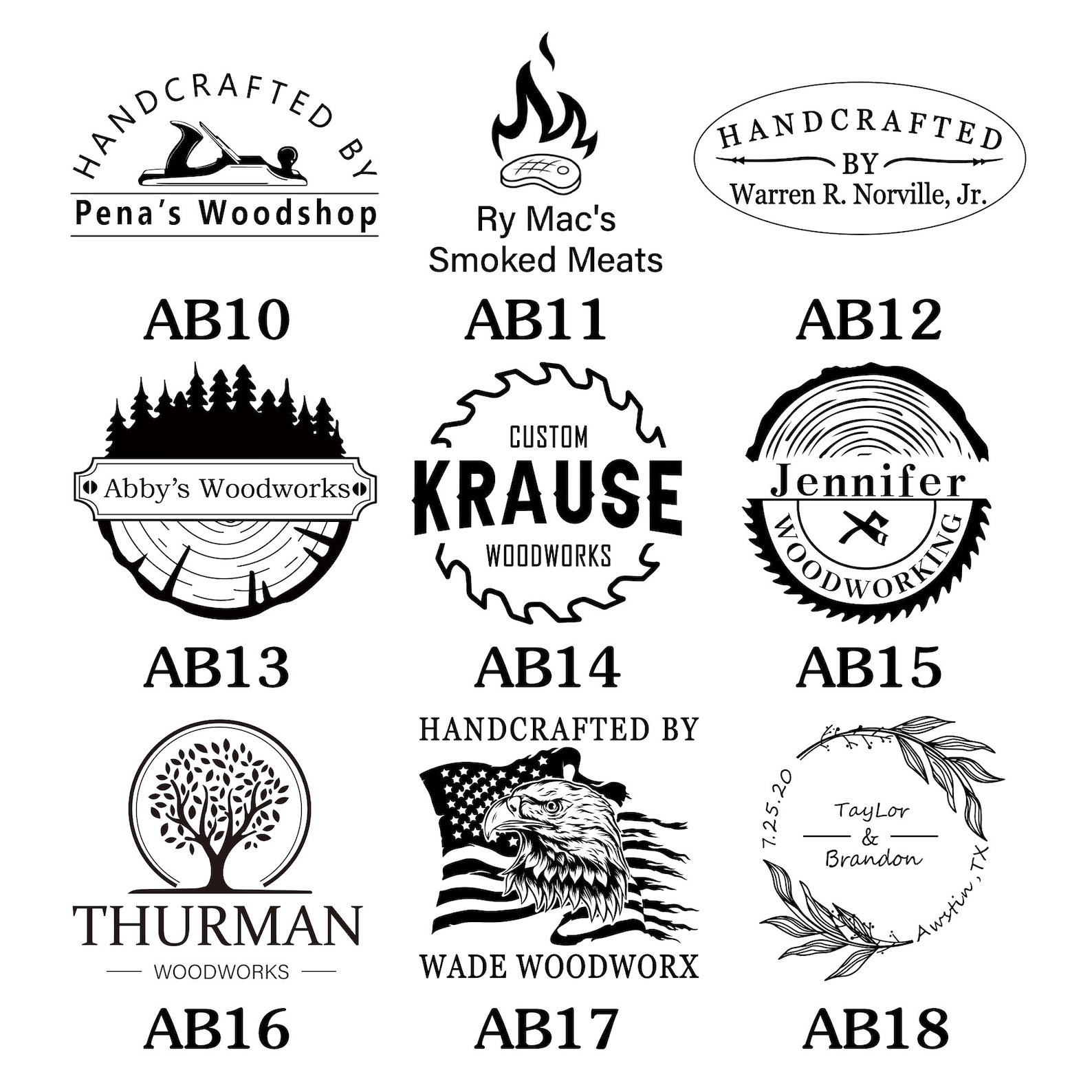 Custom Electric Branding Iron for Wood Personalized Logo Etsy