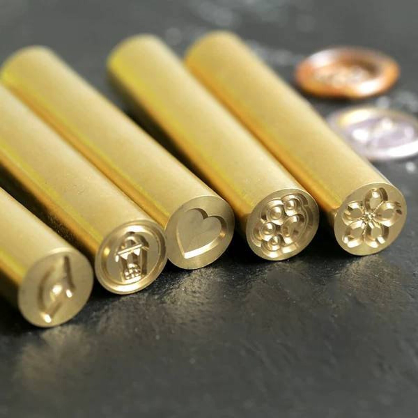 Custom Metal Stamp Mini Wax Seal Stamp Wedding Sealing Wax Etsy