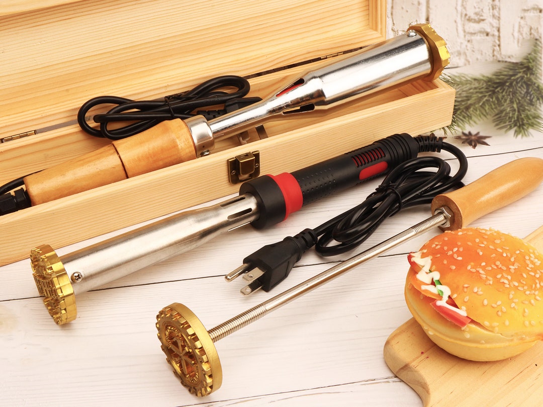 Custom Burger Stamp With Brand Iron ,personalized Food Branding Iron Stamp , Branding Iron for