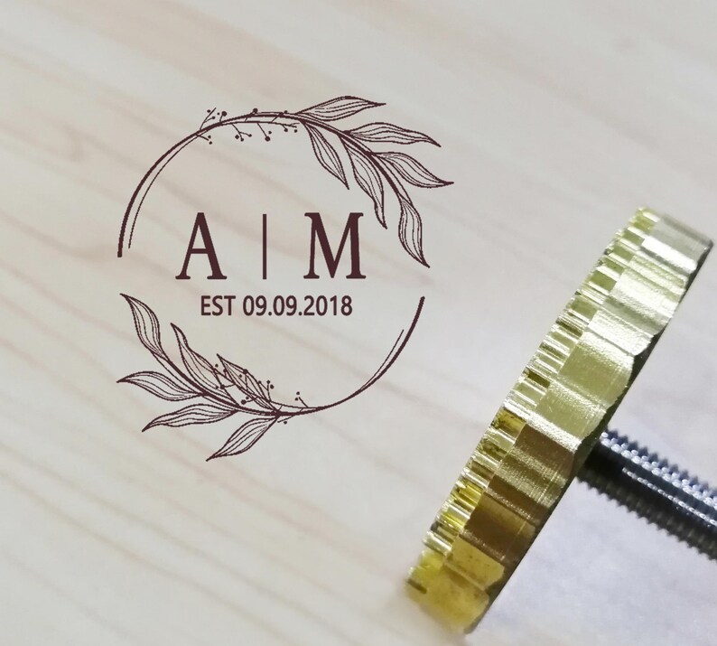 Custom Branding Iron / Custom Leather Stamp Custom logo Etsy