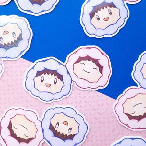 Ice Climbers Inspired Sticker