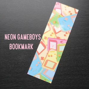 Neon Gameboys Bookmark