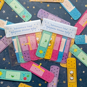 Adventure Time Inspiriert BandAid Stickers 5 Pack