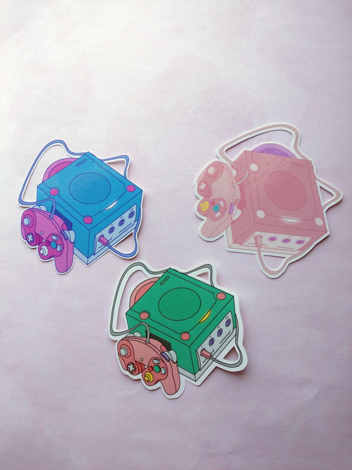 Retro Gamecube Sticker Etsy