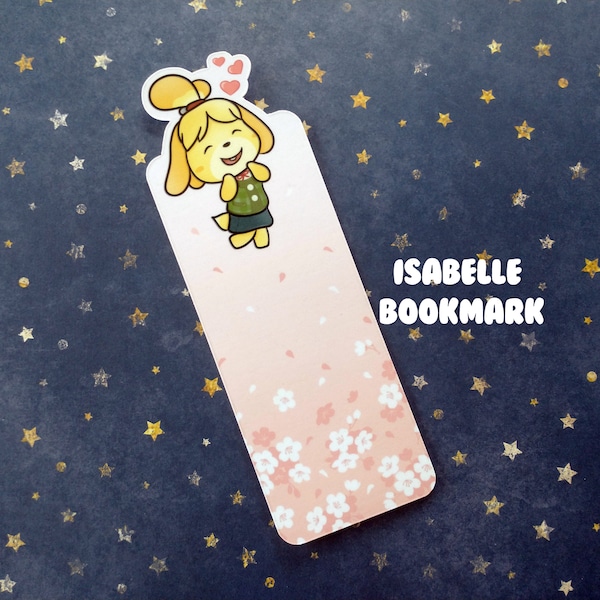 Isabelle Bookmark | Animal Crossing Inspired Bookmark