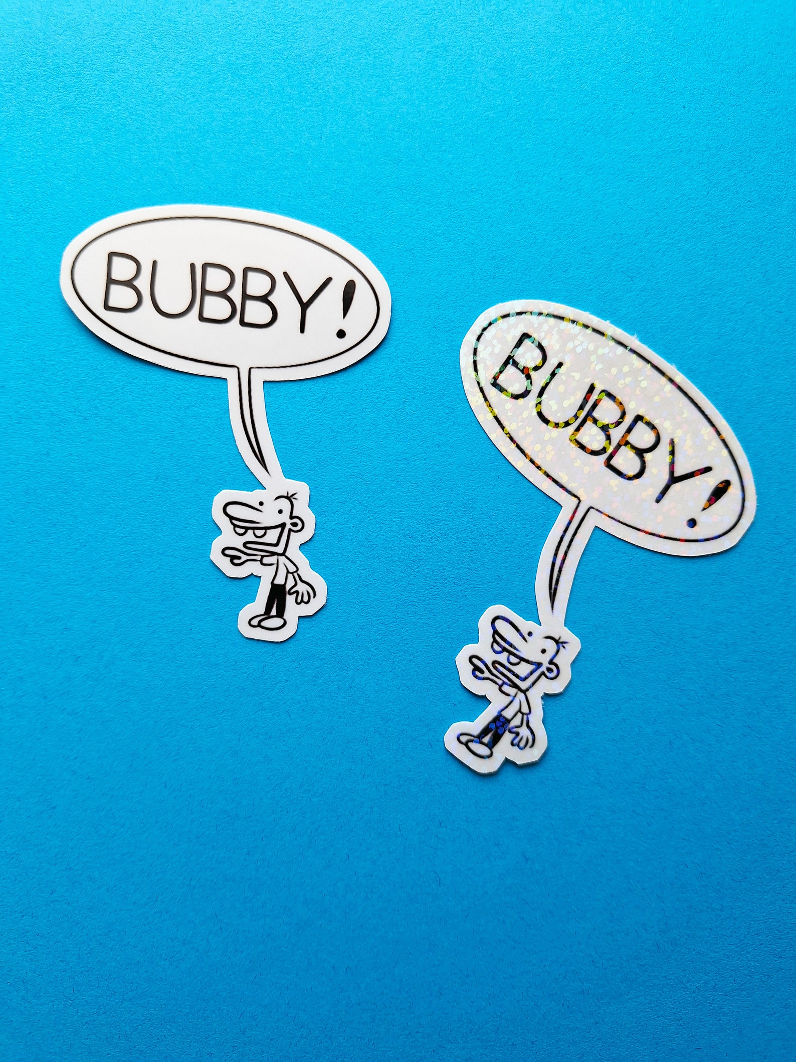Wimpy Sticker Manny Shouting Bubby Meme Sticker | Diary of A Wimpy Kid Inspired ...
