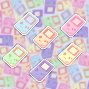 Cute Pastel Gameboy Sticker