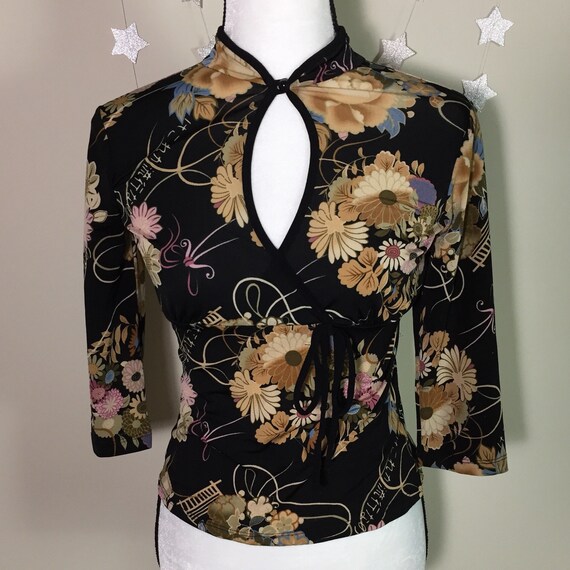 90s 1990s early 2000s Y2k top blouse