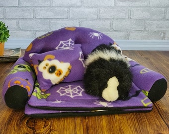 Comfy Couch - Guinea Pig Accessories - Guinea Pig Bed for Small Pet - Cat Bed - Handcrafted Pet Bed - Personalized Pet Accessories