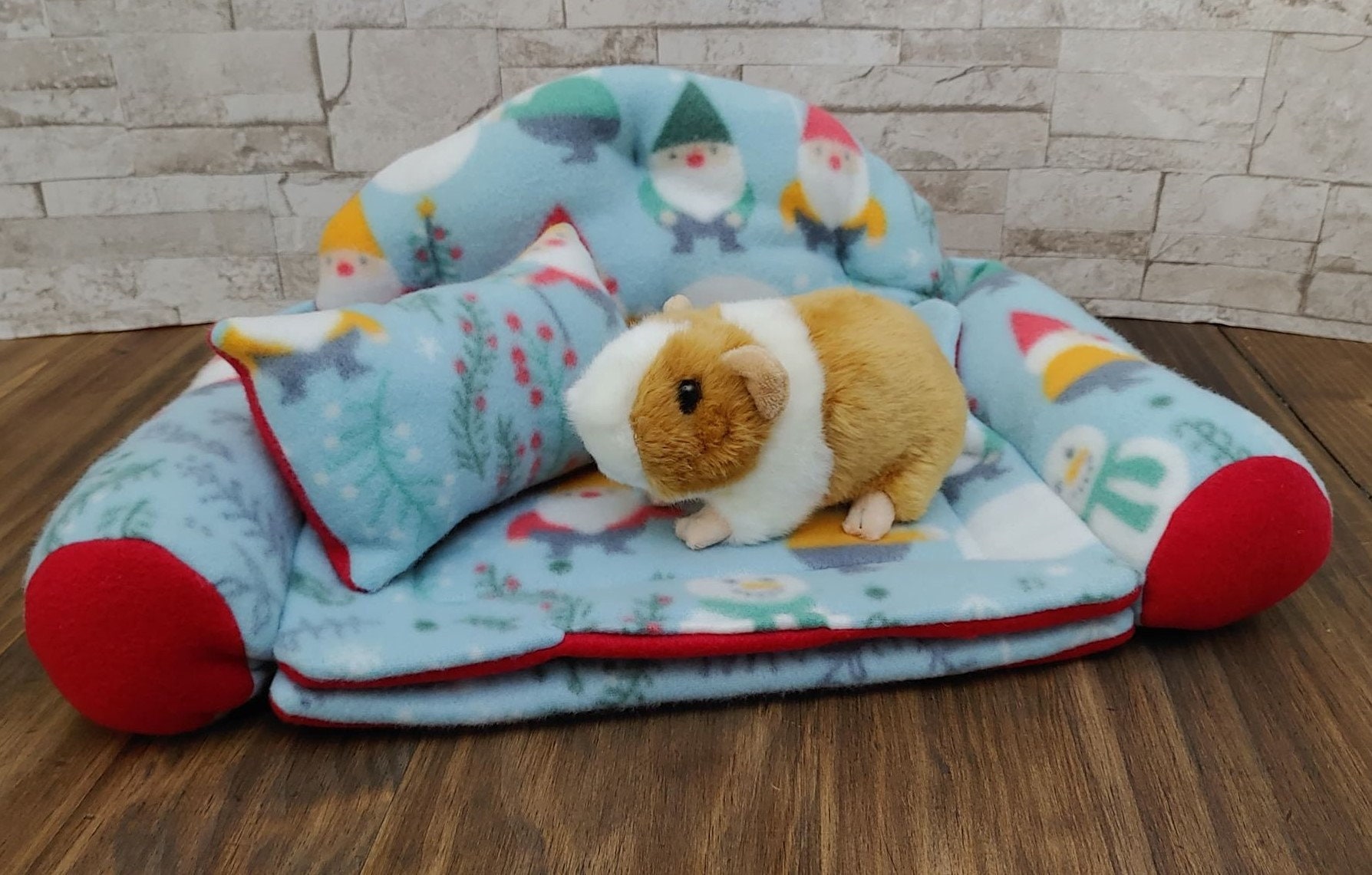 Fleece Couch Guinea Pig Bed Hedgehog Bed Reversible Etsy