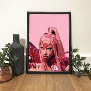 LADY GAGA // Stupid Love Print