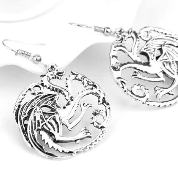 Unique Beauty Game of Thrones Dragon Earrings