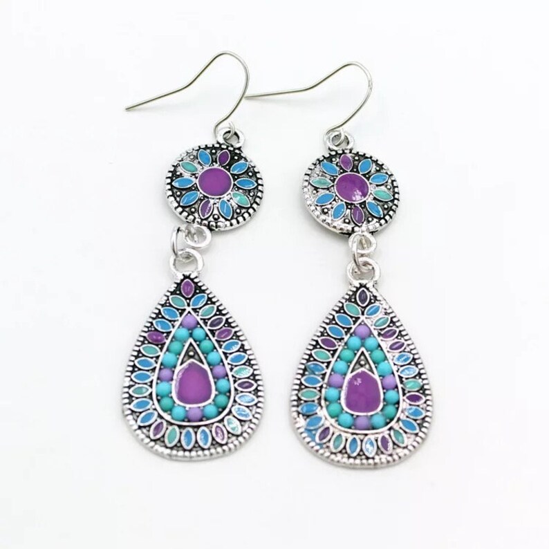 Beautiful Multi Colored Earrings