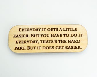 Wood Fridge Magnet - everyday