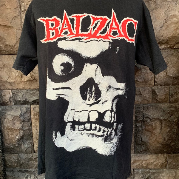 Vintage Balzac Japanese Punk Rock Band T shirt