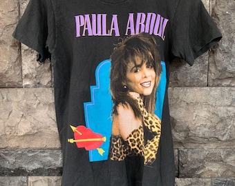 ポーラアブドゥル 1991 ヴィンテージ ミュージック Tシャツ ロックT