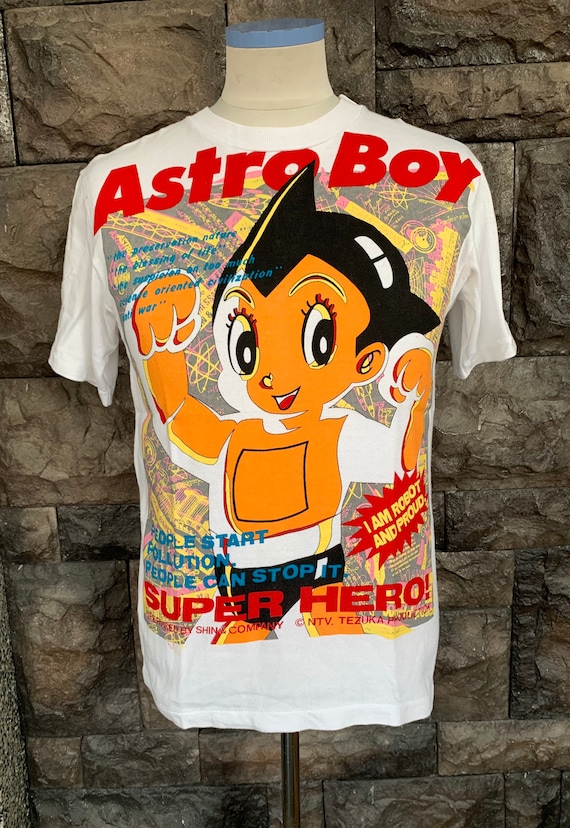 Vintage 80s Astro Boy Japanese Anime tshirt