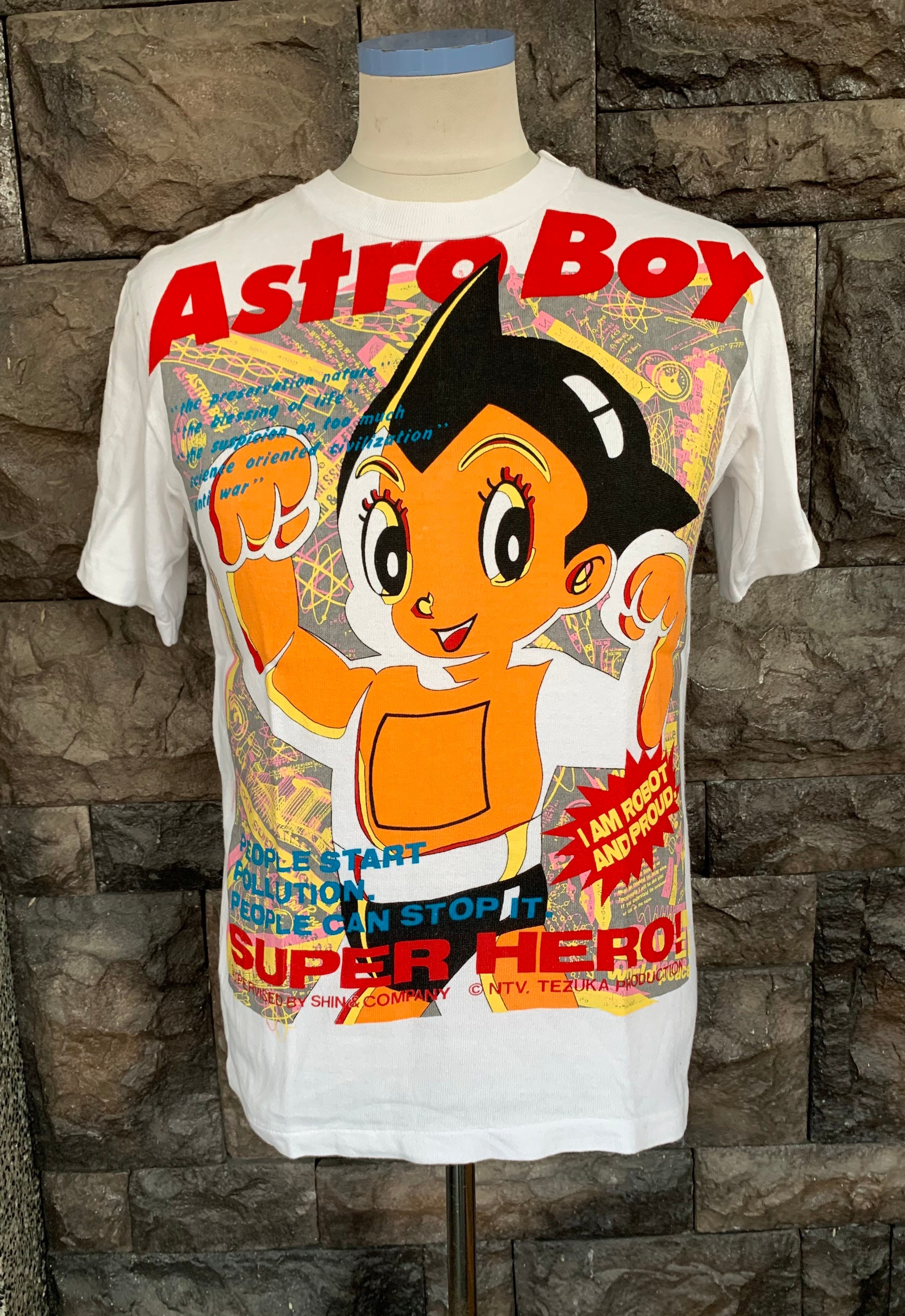 Vintage Astro Boy Japanese Anime Tshirt 