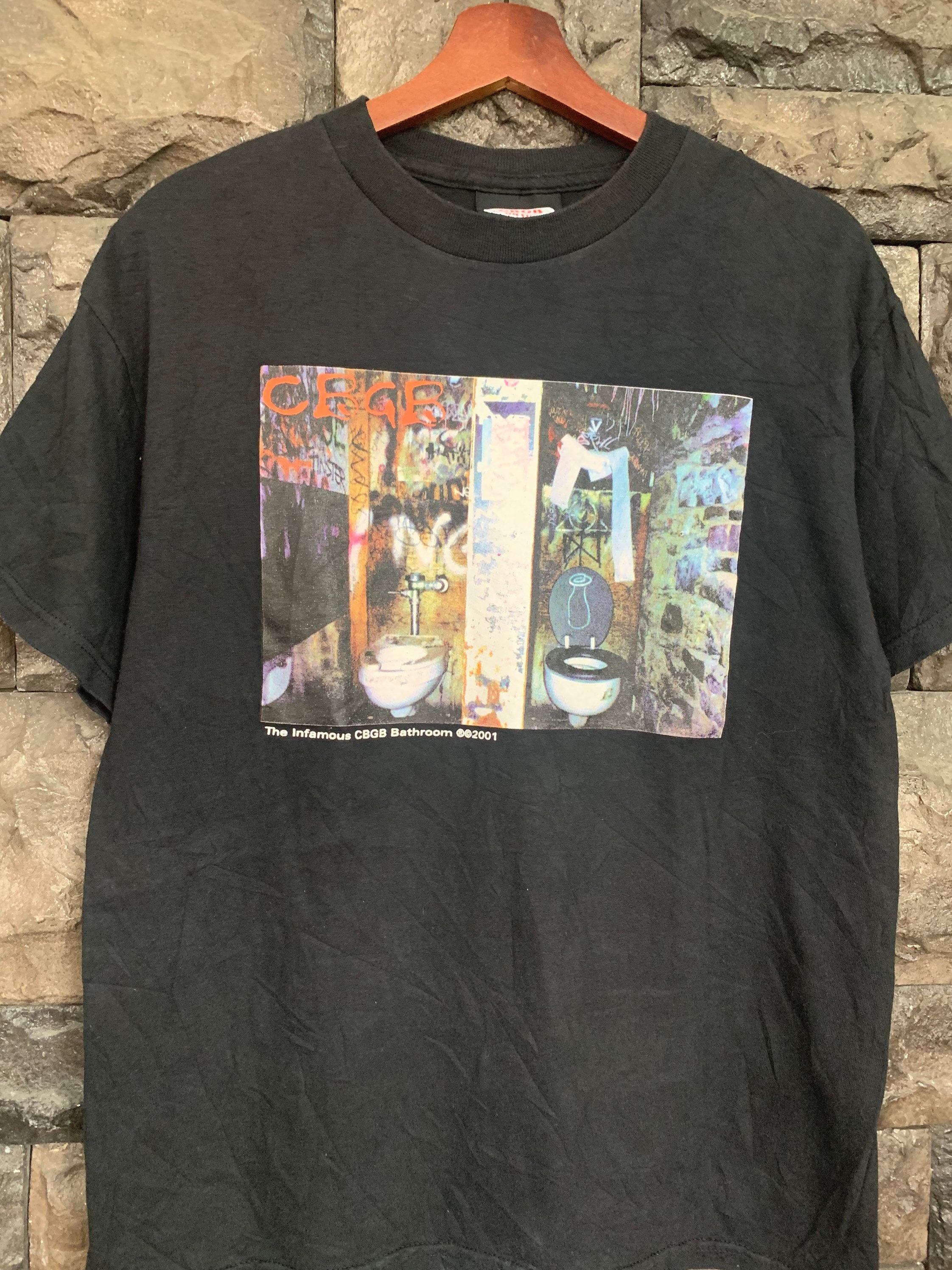Vintage 2001 CBGB the Infamous Bathroom T Shirt - Etsy UK