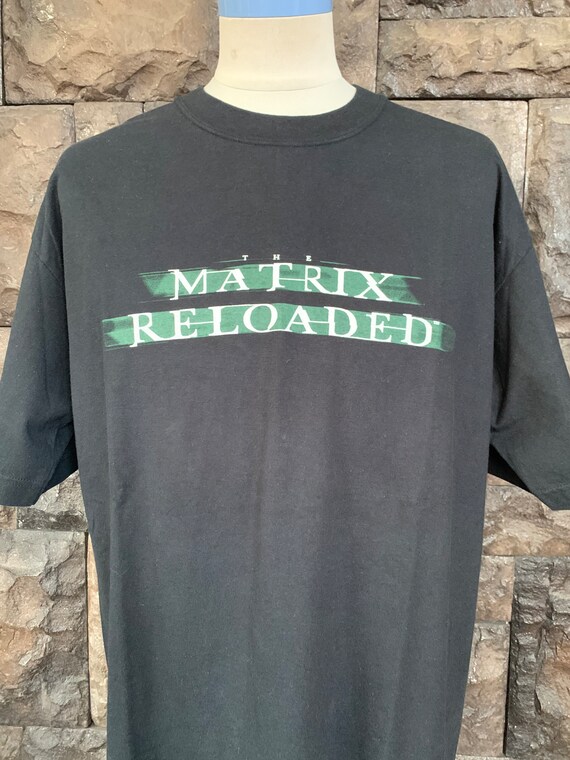 Vintage THE MATRIX Reloaded Movie Promo T Shirt - Etsy