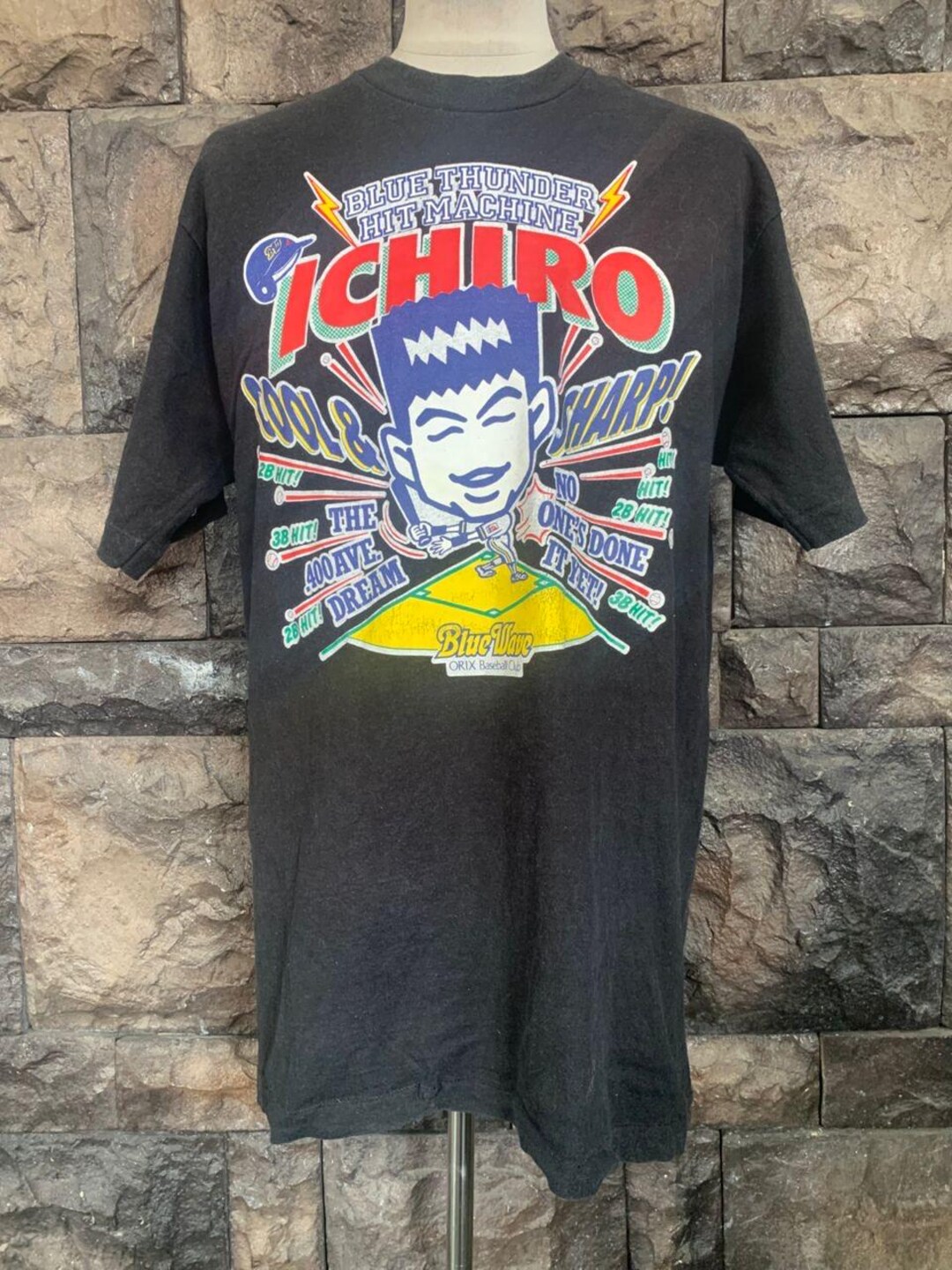 90年代ヴィンテージ イチロー ブルーサンダーヒットマシーン ブルー 
