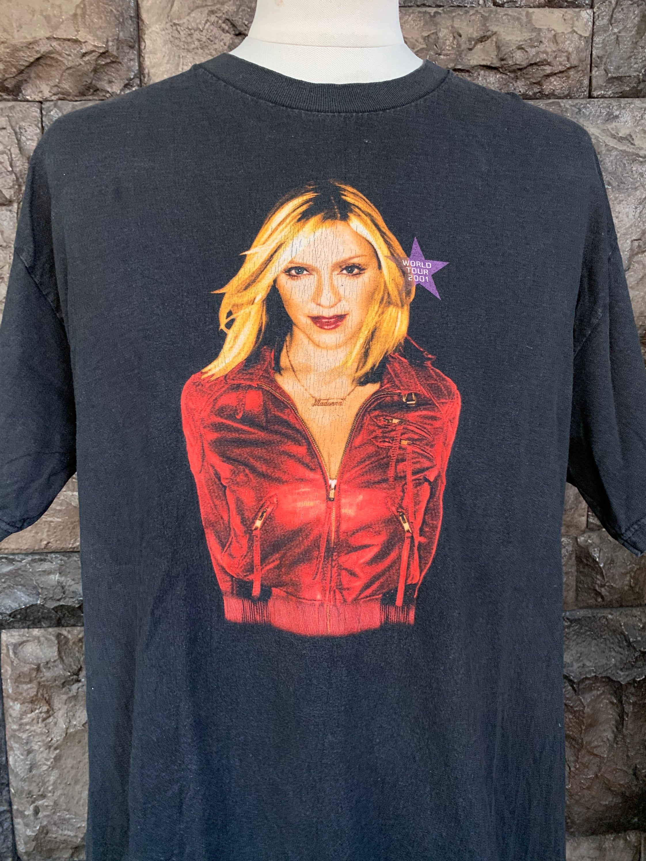 Vintage Madonna Drowned World Tour 2001 T-shirt - Etsy