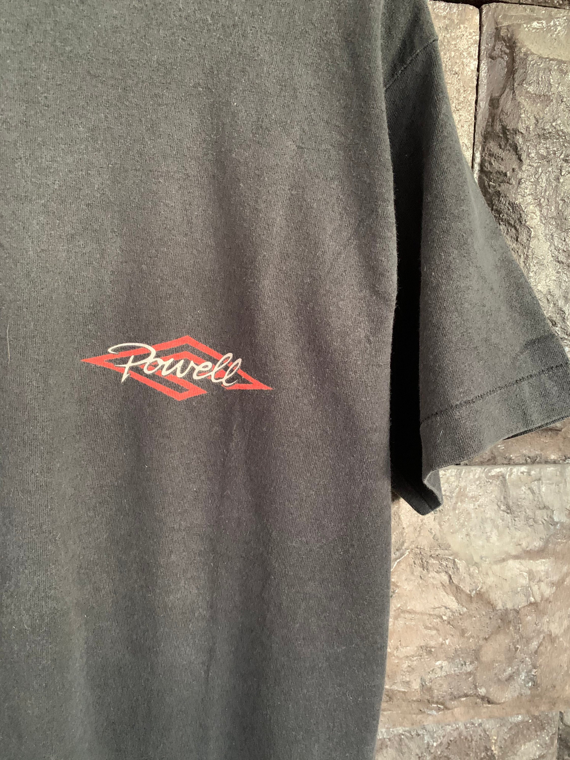 スケートボード 90's powell logo T black original s-l1200.jpg