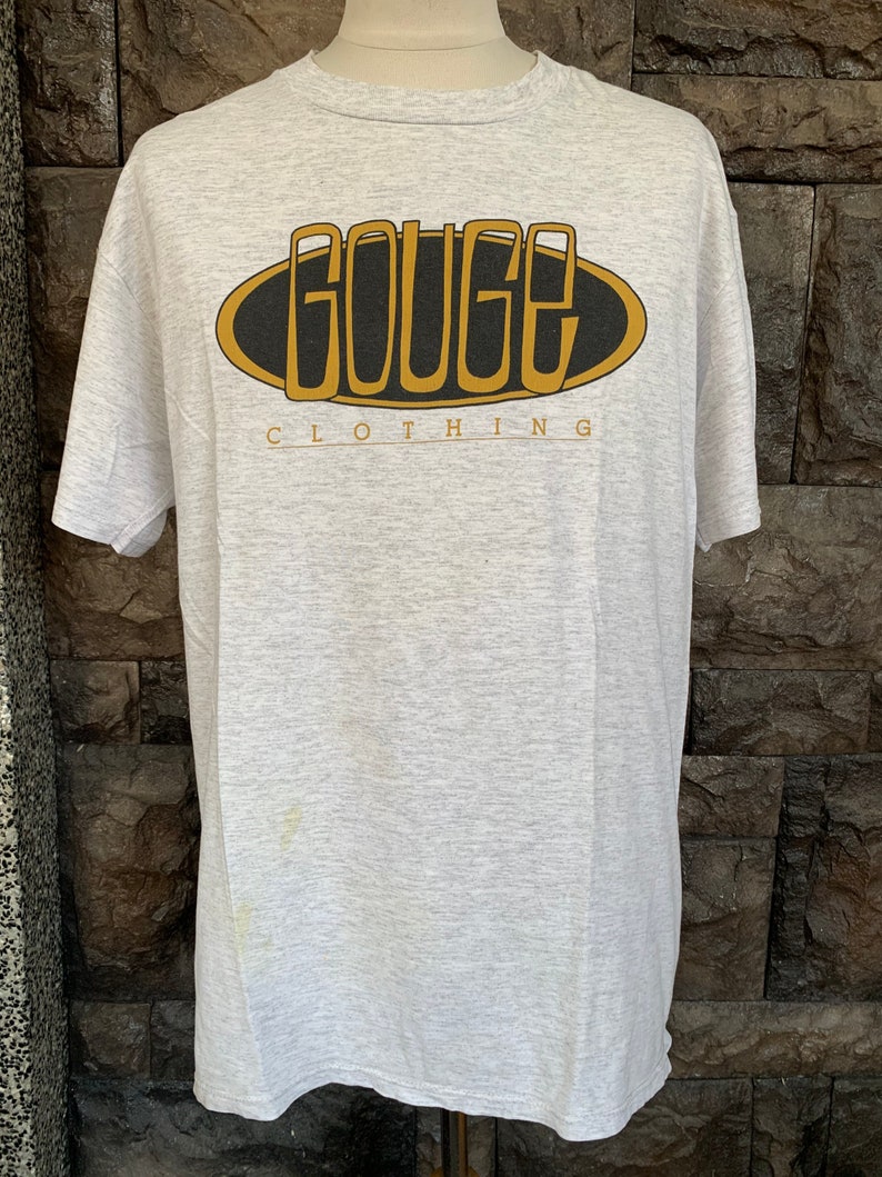Vintage 90s Gouge Skate Surf Skatewear Tshirt