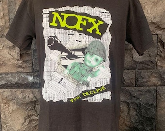 Vintage NOFX the Decline Rock Band T Shirt - Etsy