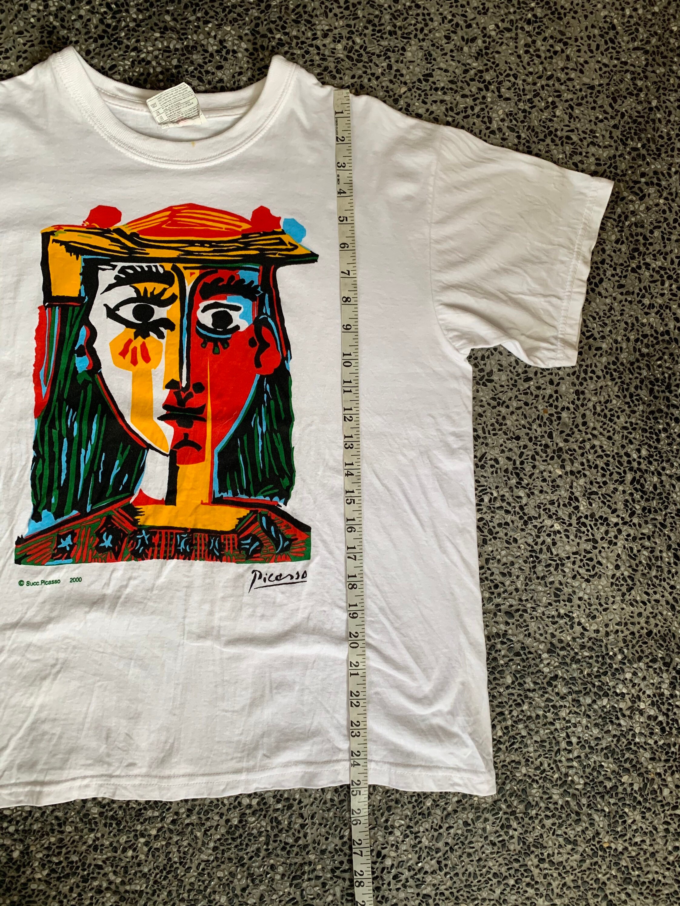 Vintage Pablo Picasso Artwork Tshirt   Etsy