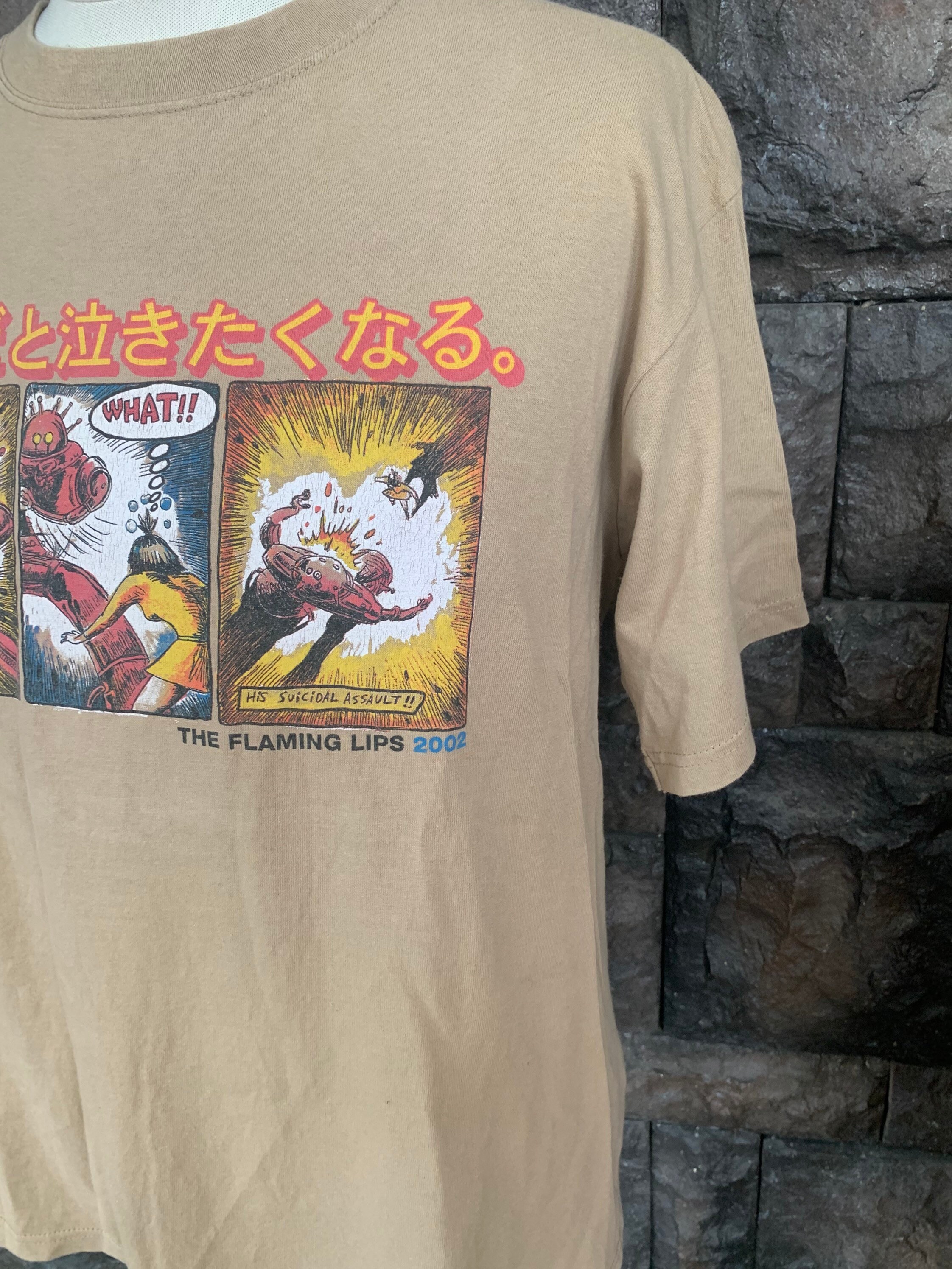 Vintage the Flaming Lips 2002 / Yoshimi Battles the Pink Robots T 