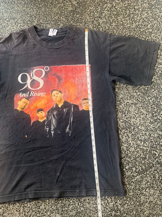 B'z Pleasure'92 TIME Tシャツ XL Vintage 98 Degrees and Rising Heat It up Tour Jessica Samson