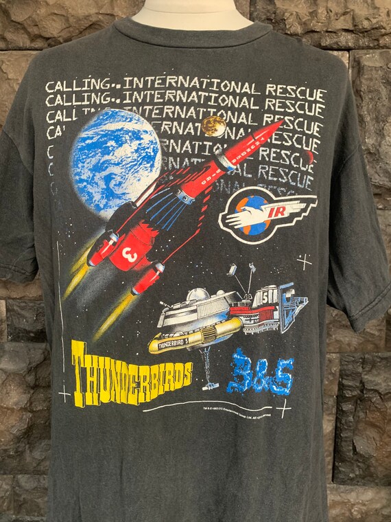 Vintage 90s Thunderbird Calling International Rescue Sci-fi Movie 