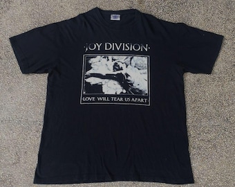 Vintage Joy Division Love Will Tear Us Part-T-shirt