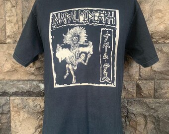 Vintage Napalm Death Band T Shirt - Etsy