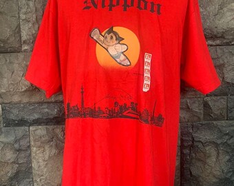 Vintage Astro Boy Hologram Tezuka Productions T Shirt