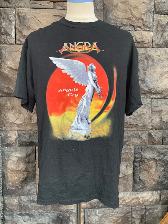 Vintage Angra “angles Cry” Power Metal Music Band Tshirt - Etsy