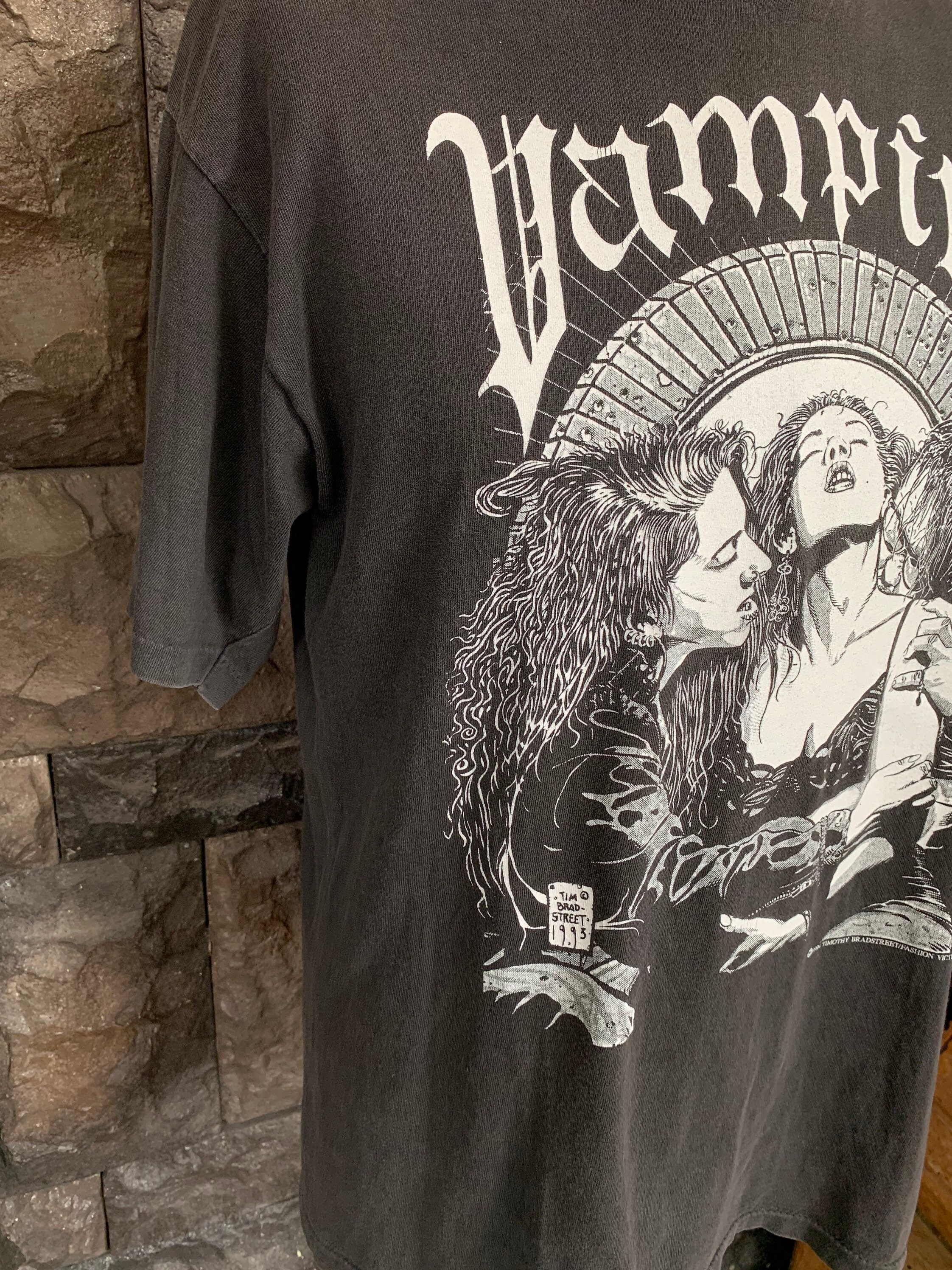 Vintage 90's Vampire Fashion Victim 1993 Timothy Bradstreet USA