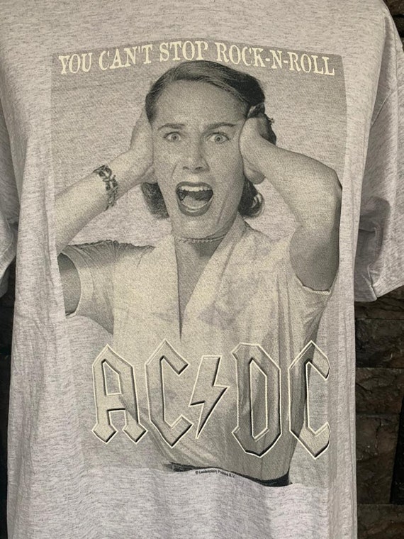 Vintage ACDC You cant stop rock n roll tshirt