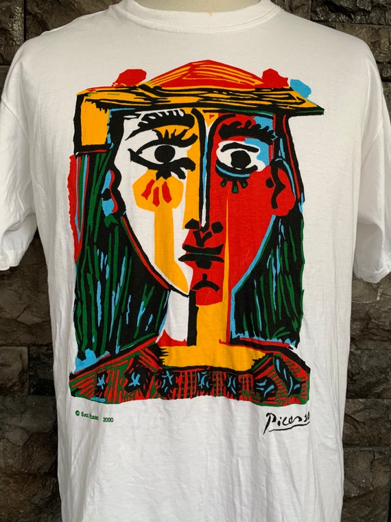 Vintage Pablo Picasso artwork T shirt - image 2