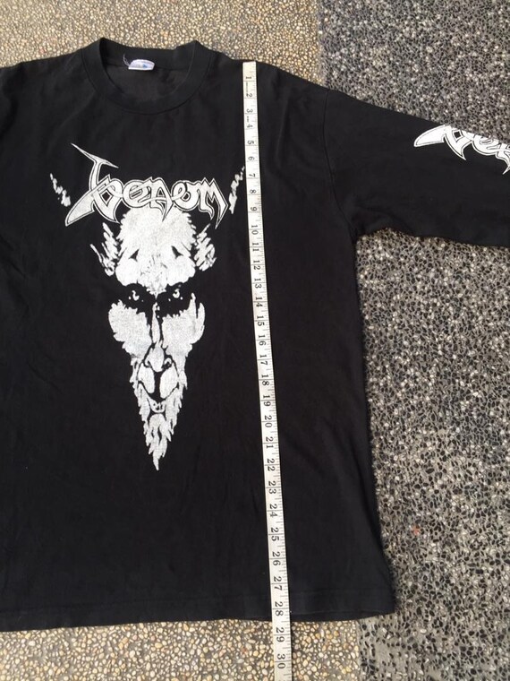 Vintage Venom Band Long Sleeve T Shirt 