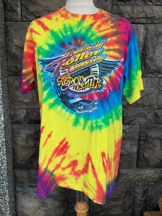 Aerosmith Rock The World Disney | Vintage Tie Dye