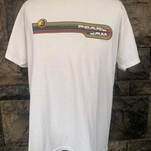 Vintage 90s Pearl Jam Los Angeles July 1998 Tour T shirt