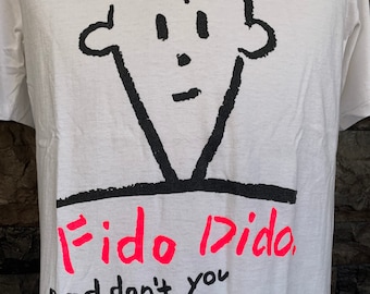 t-shirt vintage Fido Dido graphique